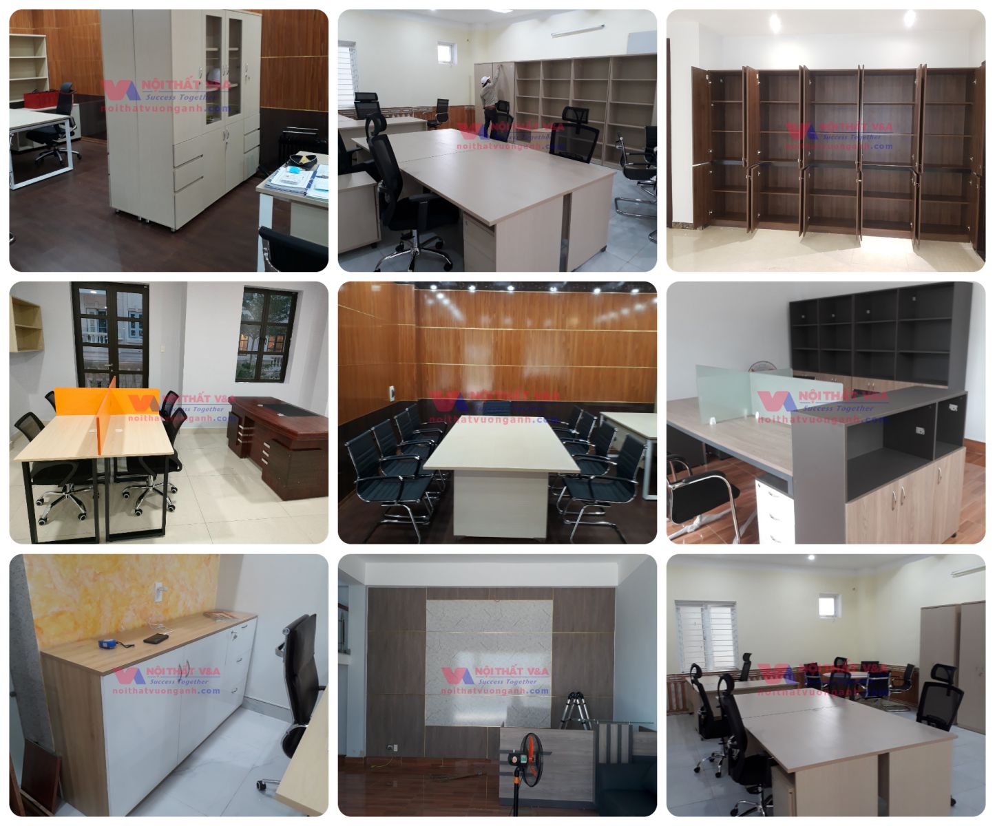 nội thất văn phòng kcn tân mỹ 2