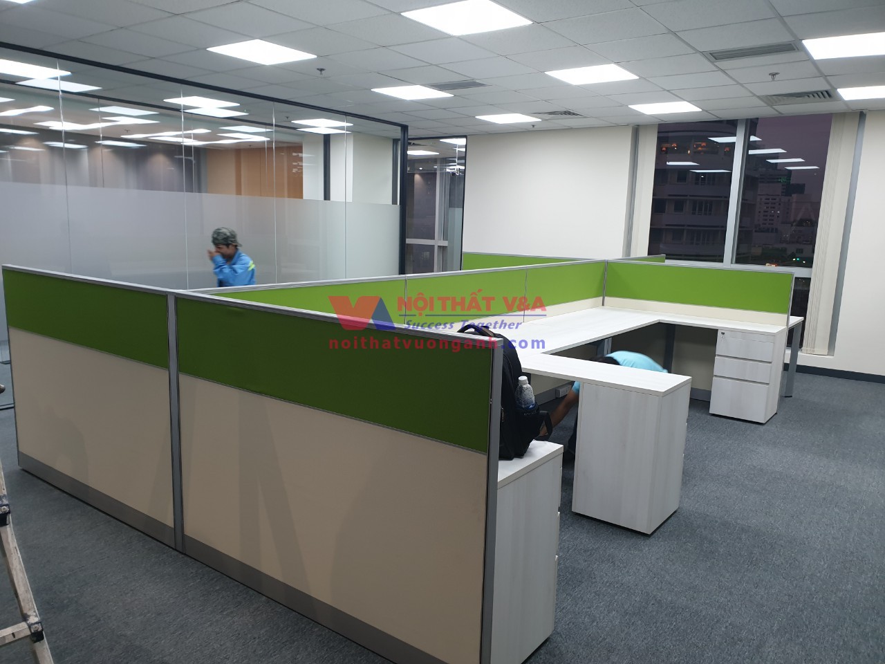 Nội thất văn phòng tại khu công nghiệp Trâm Vàng 