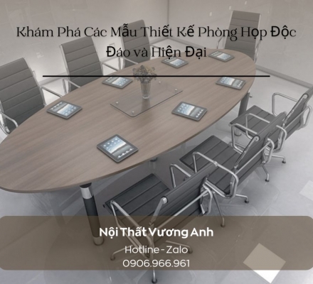 Khám Phá Các Mẫu Thiết Kế Phòng Họp Độc Đáo và Hiện Đại