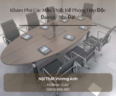 Khám Phá Các Mẫu Thiết Kế Phòng Họp Độc Đáo và Hiện Đại