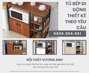 Khám Phá Mẫu Tủ Bếp Di Động - Lựa Chọn Thông Minh Cho Không Gian Bếp