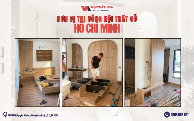đơn vị thi công nội thất gỗ Hồ chí Minh
