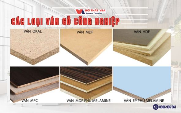 Các loại ván gỗ công nghiệp