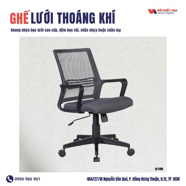 Ghế lưới thoáng khí