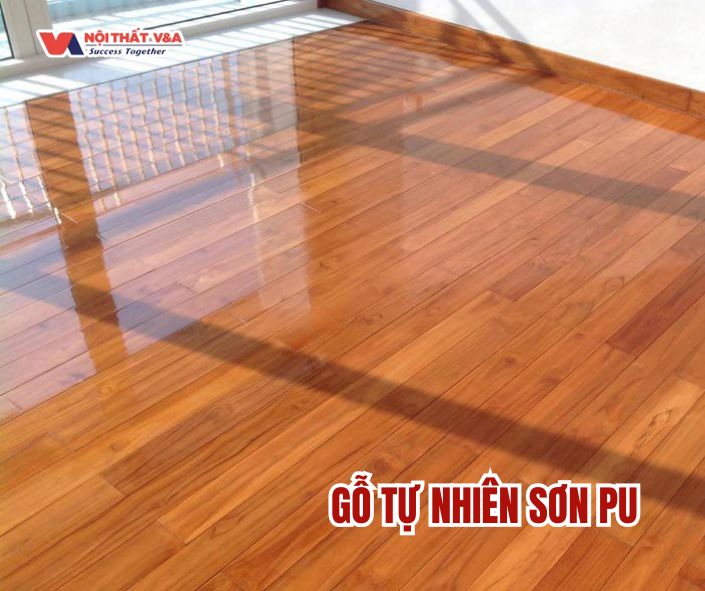 Gỗ tự nhiên sơn PU - Nội Thất Gỗ Hiện Đại HCM