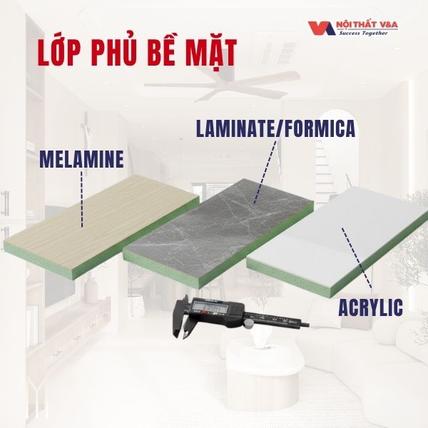 Lớp phủ bề mặt Gỗ MDF