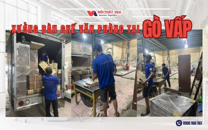 Xưởng bàn ghế văn phòng Gò Vấp