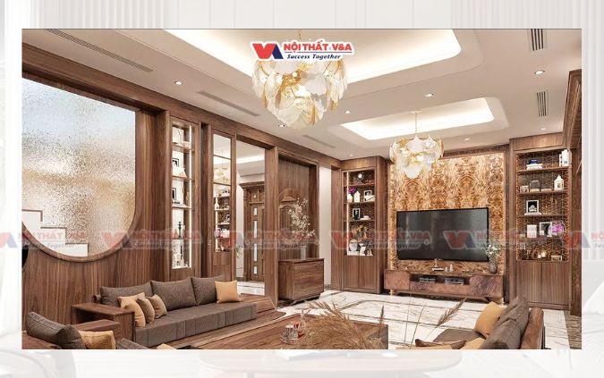 Vì Sao Nên Chọn Nội Thất Phòng Khách Gỗ