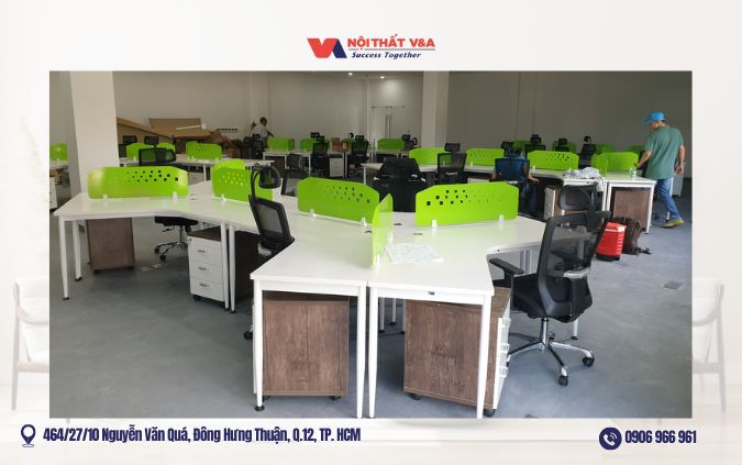 Bàn Làm Việc Văn Phòng - Nội Thất Vương Anh