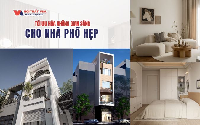 Thiết Kế Thi Công Nội Thất Nhà Phố Quận 12 Cho Nhà Phố Hẹp