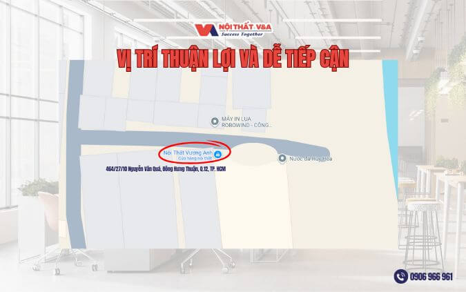 Vị trí thuận lợi và dễ tiếp cận