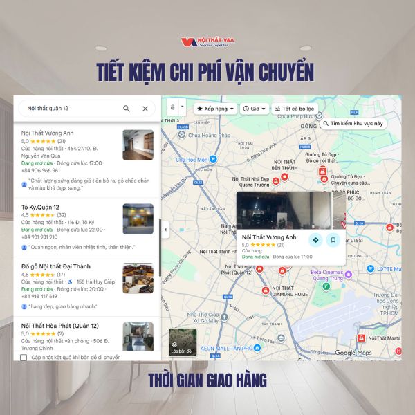 Xưởng Sản Xuất Nội Thất Quận 12 - Tiết Kiệm Thời Gian Giao Hàng