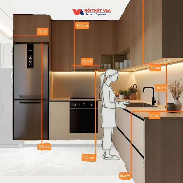 Báo giá tủ bếp Acrylic An Cường