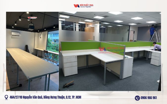 Bàn văn phòng - Nội Thất Cụm Công Nghiệp Hắc Dịch 3