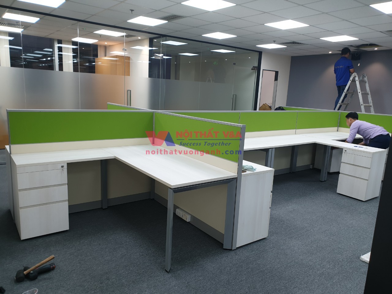 cung cấp nội thất văn phòng hòa phát tại kcn tân phú