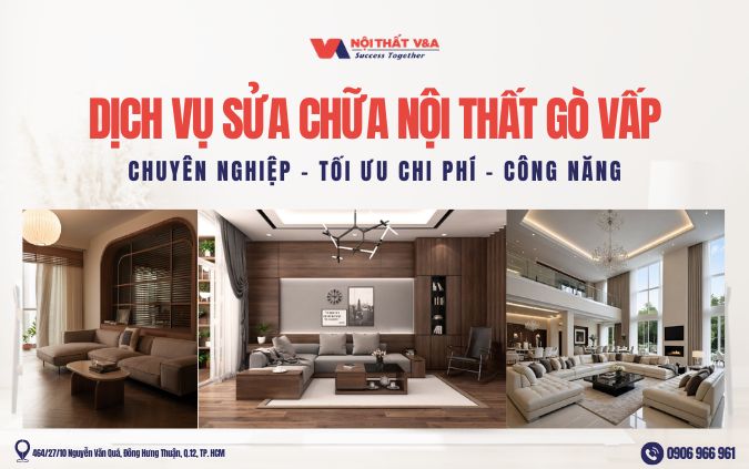 Dịch Vụ Sửa Chữa Nội Thất Gò Vấp