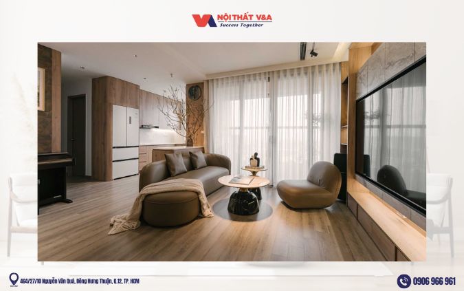 Lợi Ích Khi Thi Công Nội Thất Phòng Khách HCM