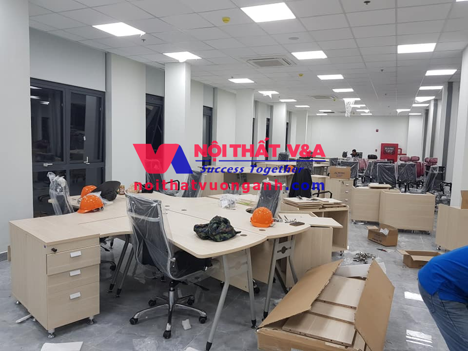 nội thất văn phòng tại kcn mỹ xuân a