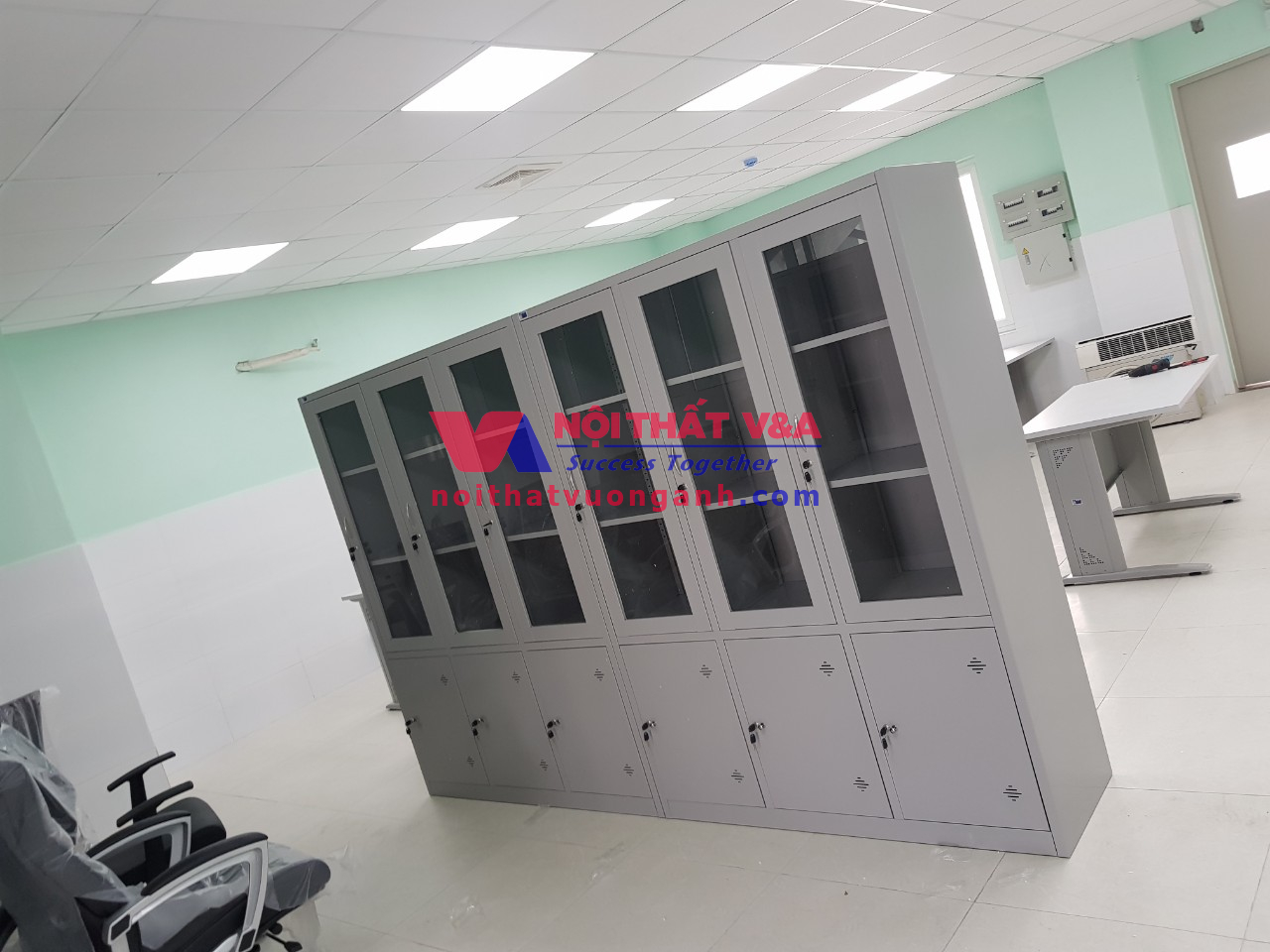 nội thất văn phòng tại kcn long đức