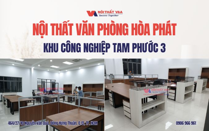 Nội Thất Văn Phòng Khu Công Nghiệp Tam Phước 3