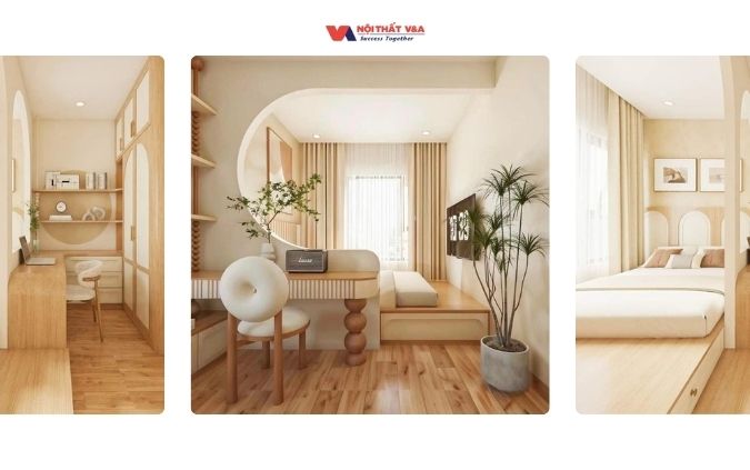 Phòng ngủ - Nội Thất Gỗ Hiện Đại HCM